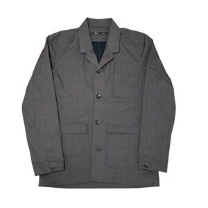 NAU Men’s Organic Cotton Utility Blazer Jacket • Brown • Size M